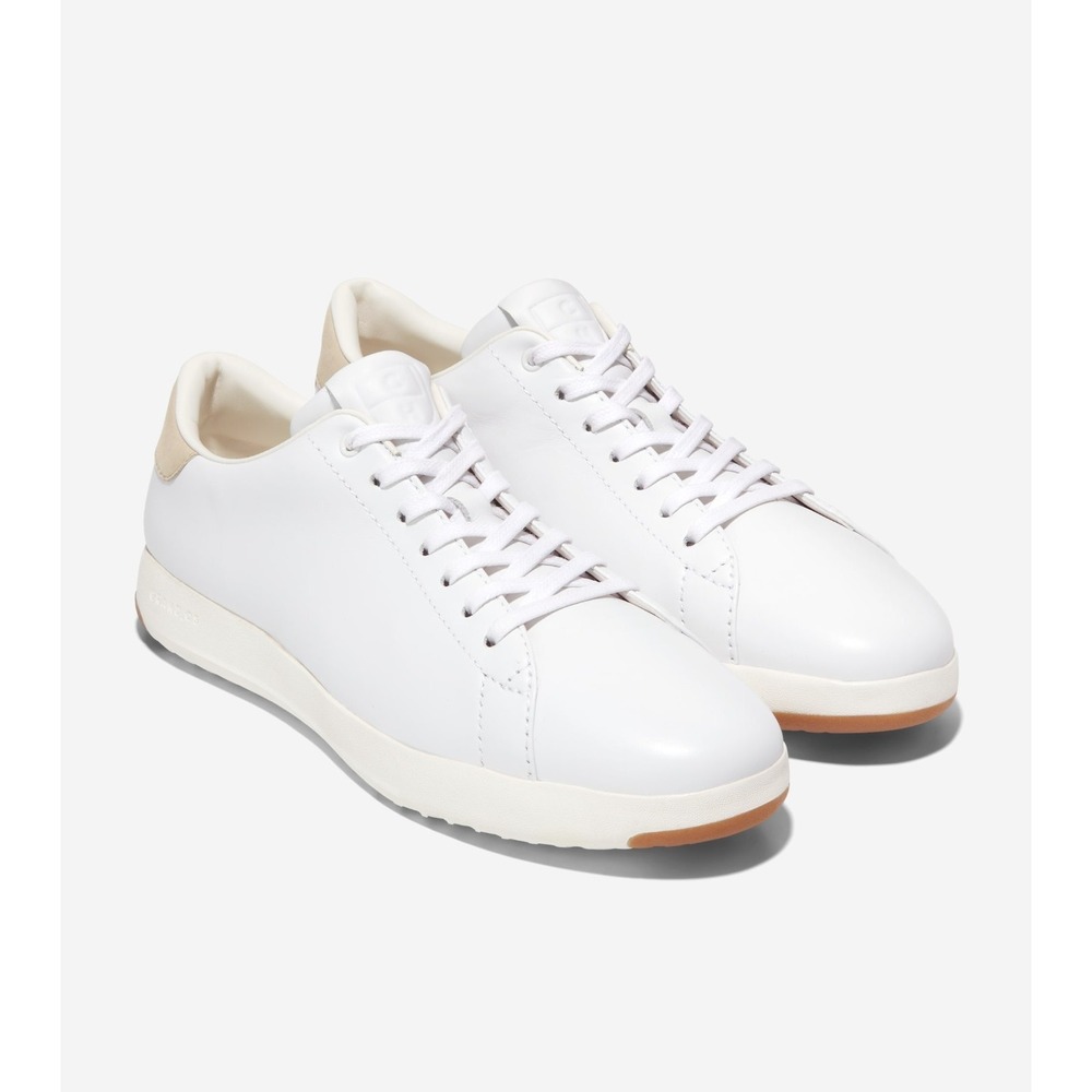 Cole Haan Grandpro Tennis Mens Size 11 M Sneaker Shoes White  Leather C22584 NEW
